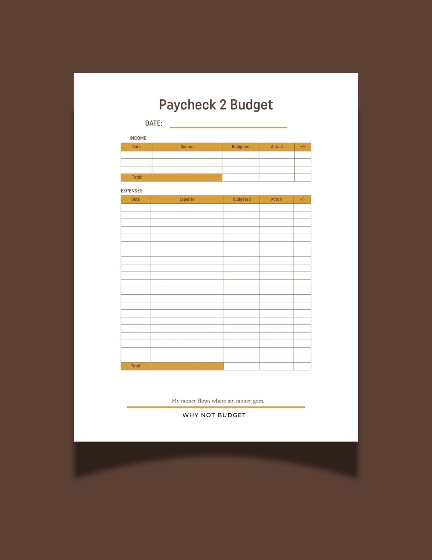 30-Day Money Reset (Printable PDF Workbook)